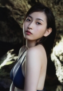 Akari Uemura swimsuit bikini picture 16 years old mystery black bikini black swimsuit cave013