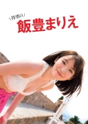 Mariie Iide gravure swimsuit picture revealing her superb neckline and slender bodywhich was unimaginablealthough she says she has no confidence in her body023