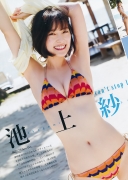 Saraori Ikegami gravure swimsuit image 100 transparent fluffy body and a sense of beautiful girl030