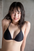 Satina Kashiwagi bikini picture black swimsuit bra white bathing suit pants046