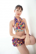Kashiwagi Satina kimono style swimsuit bikini picture038