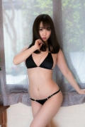 Iori Moe swimsuit gravure black bikini black bikini H cup Japans top cosplayer041