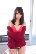Iori Moe swimsuit red bikini red bikini005