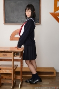 Shirasaka Yui Underwear picture of a girl in a sailor suit temptation to undress005