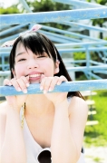 Popular voice actor Marei Uchida in a swimsuit in Okinawa011