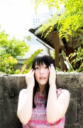 Popular voice actor Marei Uchida in a swimsuit in Okinawa013