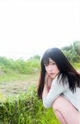 Popular voice actor Marei Uchida in a swimsuit in Okinawa051