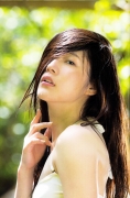 Popular voice actor Marei Uchida in a swimsuit in Okinawa068