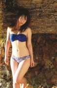 Popular voice actor Marei Uchida in a swimsuit in Okinawa084