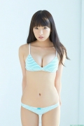 Black top beauty girl Hikari Shiina swimsuit bikini gravure004