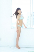 Black top beauty girl Hikari Shiina swimsuit bikini gravure010