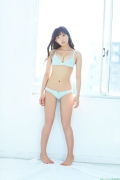 Black top beauty girl Hikari Shiina swimsuit bikini gravure016