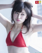 NMB48 Yoshida Shuri swimsuit gravure014