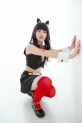 Tamaki Hinako Black Cat Maid034