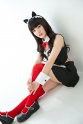 Tamaki Hinako Black Cat Maid044