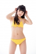 Hinako Tamaki Yellow Bikini001