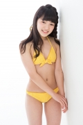 Hinako Tamaki Yellow Bikini006
