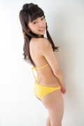 Hinako Tamaki Yellow Bikini011