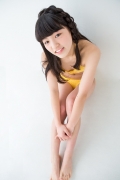 Hinako Tamaki Yellow Bikini016
