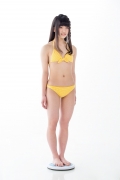 Hinako Tamaki Yellow Bikini025