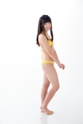 Hinako Tamaki Yellow Bikini027