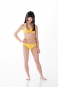 Hinako Tamaki Yellow Bikini026