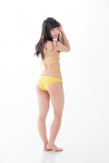 Hinako Tamaki Yellow Bikini031