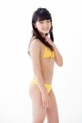 Hinako Tamaki Yellow Bikini036