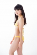 Hinako Tamaki Yellow Bikini038