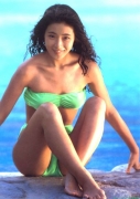 80s idol Yumeko Kitaoka gravure swimsuit image034