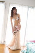Ayaka Eto White Swimsuit Images Slender White Bikini 2020014