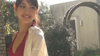 Mo Musume Haruna Iikubo Sunset and Red Bikini019