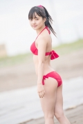 JuiceJuice Aika Inaba swimsuit shots around her hometown OtaruHokkaido033