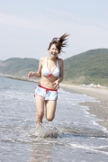 ℃-ute Chisato Okai swimsuit gravure003