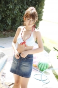℃-ute Chisato Okai swimsuit gravure043