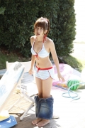 ℃-ute Chisato Okai swimsuit gravure045