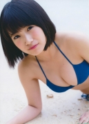 HKT48 big tits idol Mio Asanaga swimsuit gravure001
