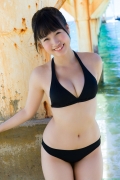 HKT48 big tits idol Mio Asanaga swimsuit gravure019