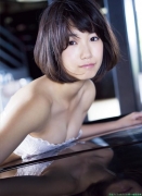 HKT48 big tits idol Mio Asanaga swimsuit gravure043