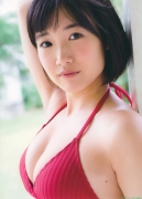 HKT48 big tits idol Mio Asanaga swimsuit gravure045