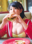 HKT48 big tits idol Mio Asanaga swimsuit gravure048
