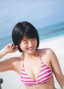 HKT48 big tits idol Mio Asanaga swimsuit gravure057