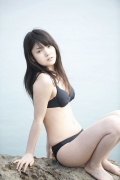 Sayumi Michishige Rika Ishikawa Black Swimsuit Black Bikini Images011