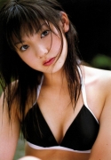 Sayumi Michishige Rika Ishikawa Black Swimsuit Black Bikini Images021