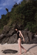 Sayumi Michishige Rika Ishikawa Black Swimsuit Black Bikini Images028