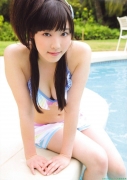 The ninth leader of Morning MusumeSei Fukumura swimsuit gravure009