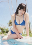The ninth leader of Morning MusumeSei Fukumura swimsuit gravure014
