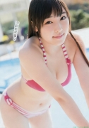 The ninth leader of Morning MusumeSei Fukumura swimsuit gravure024