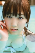 The ninth leader of Morning MusumeSei Fukumura swimsuit gravure035
