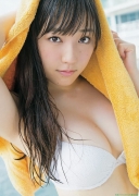 The ninth leader of Morning MusumeSei Fukumura swimsuit gravure040